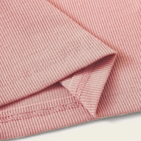 SHEIN Pink Ribbed Tube Top - Picture 5 of 5